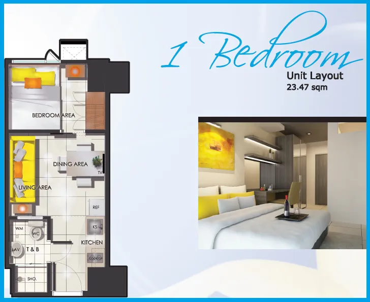 https://manilacondohub-smdc.com/images/properties/sun/unit-layouts/02 - SUN - T1 1BR unit (+23.47sqm).webp